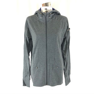 Primal Women Opus Hoodie FullZip Pockets Thumbhole